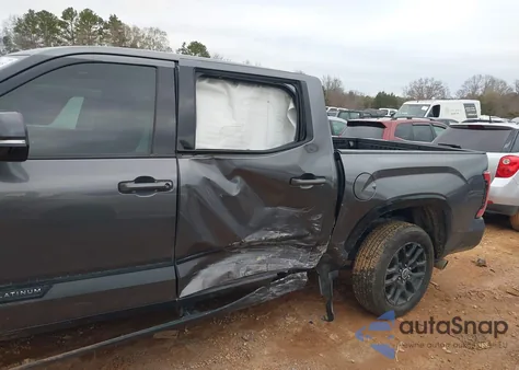 2023 Toyota Tundra Platinum из США, поврежденный, VIN 5TFNA5DB0PX114433